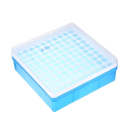 Tube Rack Polypropylene 100-Well Blue 1.5ml, 2ml