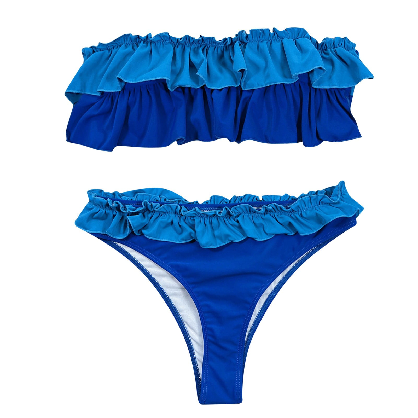 padded strapless bikini top