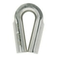 Tube Wire Rope Thimbles (5Pack) HeavyDuty 316 Stainless Steel