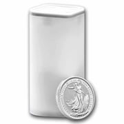 Tube of 19 2026 Royal Mint Great Britain Britannia 1/4 oz Silver Coin - BU