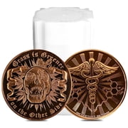 Tube of 20 - 1 oz Grass is Greener On The Other Side Copper Round .999 Fine
