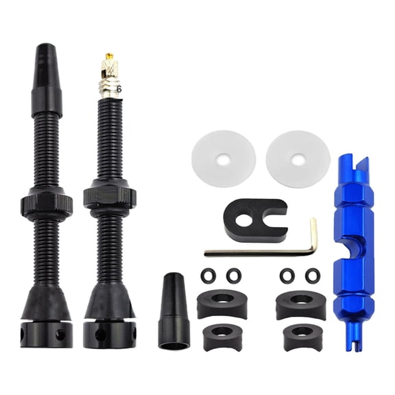 Tubeless Presta V Brass Core Tubeless Value Black Remover 60mm