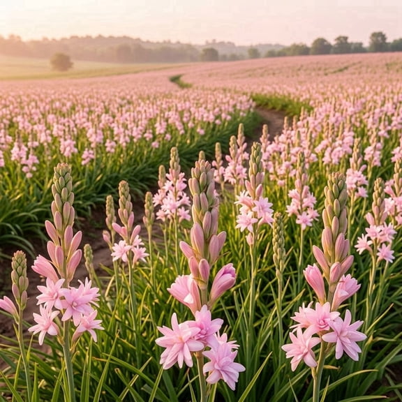 Tuberose, - Easy Grow - Ideal For Beds Borders, Plant Pots & Planters-Low Maintenance