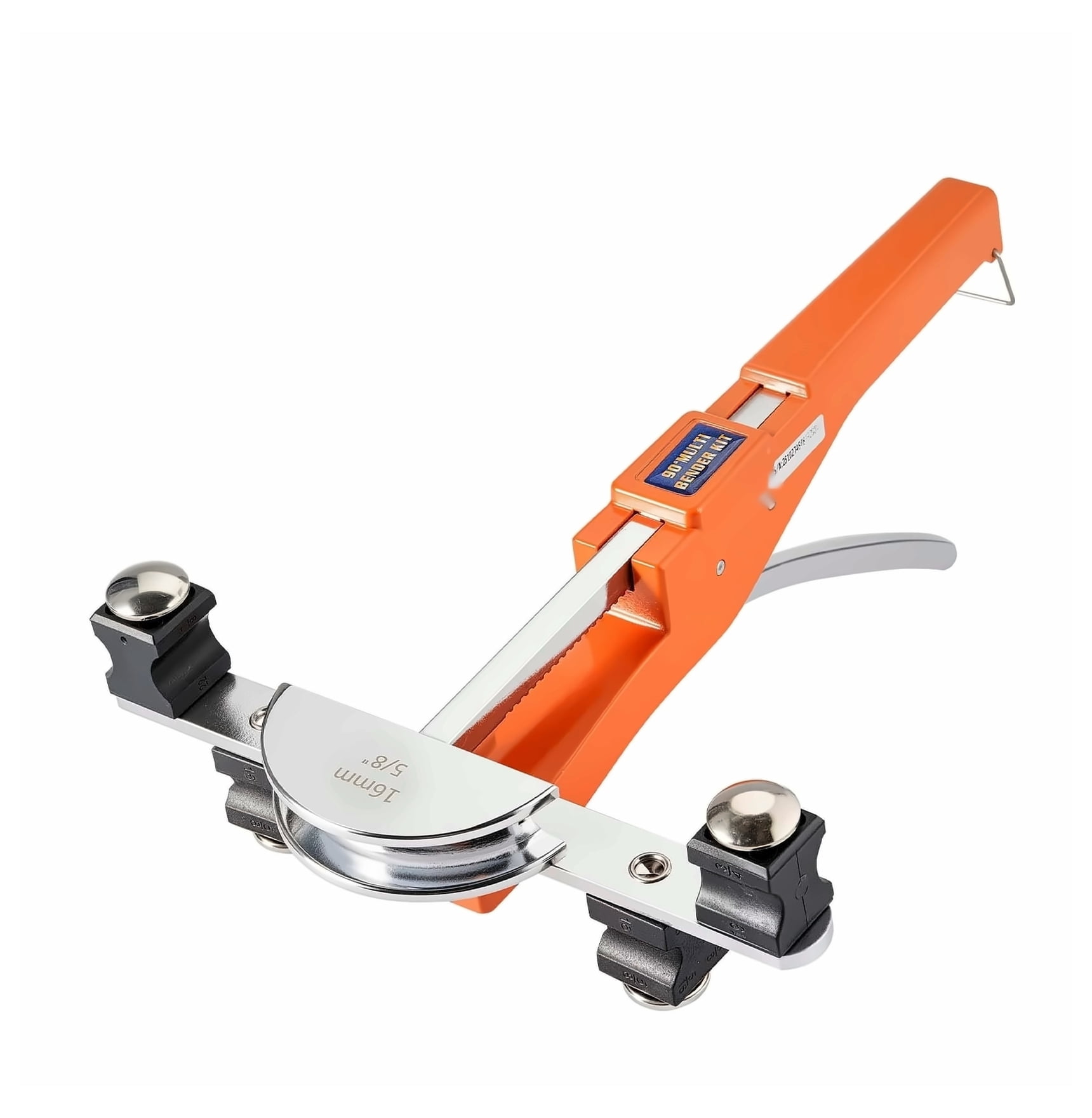 Tubing Bender Kit 1/4 to 7/8 Inch, Ratcheting Pipe Bender, HVAC Tool with 7 Dies, Copper Aluminum Bending for Refrigeration & Repair