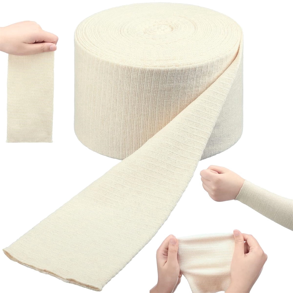 Support Plaster Tubing Compression Bandage 1 Pc,Tube Sleeve Bandage for Cast Plaster ...