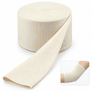 Artrylin Tubing Compression Bandage,2.46in*32.8 ft Tube Sleeve Bandage for Cast Plaster,Elasticated Tubular Support Bandage,Cotton Elastic Support Bandages,Tubular Stocking for Arm&Leg Beige