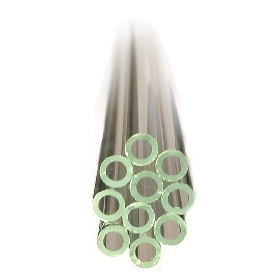 Tubing, Flint Glass 5mm Diameter x 24 inches length. Pack of 1 pound.