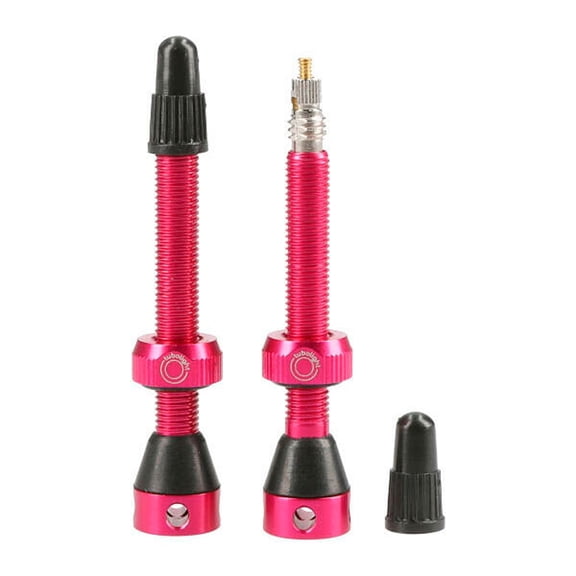 Tubolight Air Valve, 50mm, Pink, Pair NLS