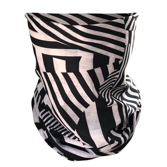 Tubular Face Mask Bandanas for Dust, Outdoors, Festivals, Sports(Divert Stripe, 1 Piece)