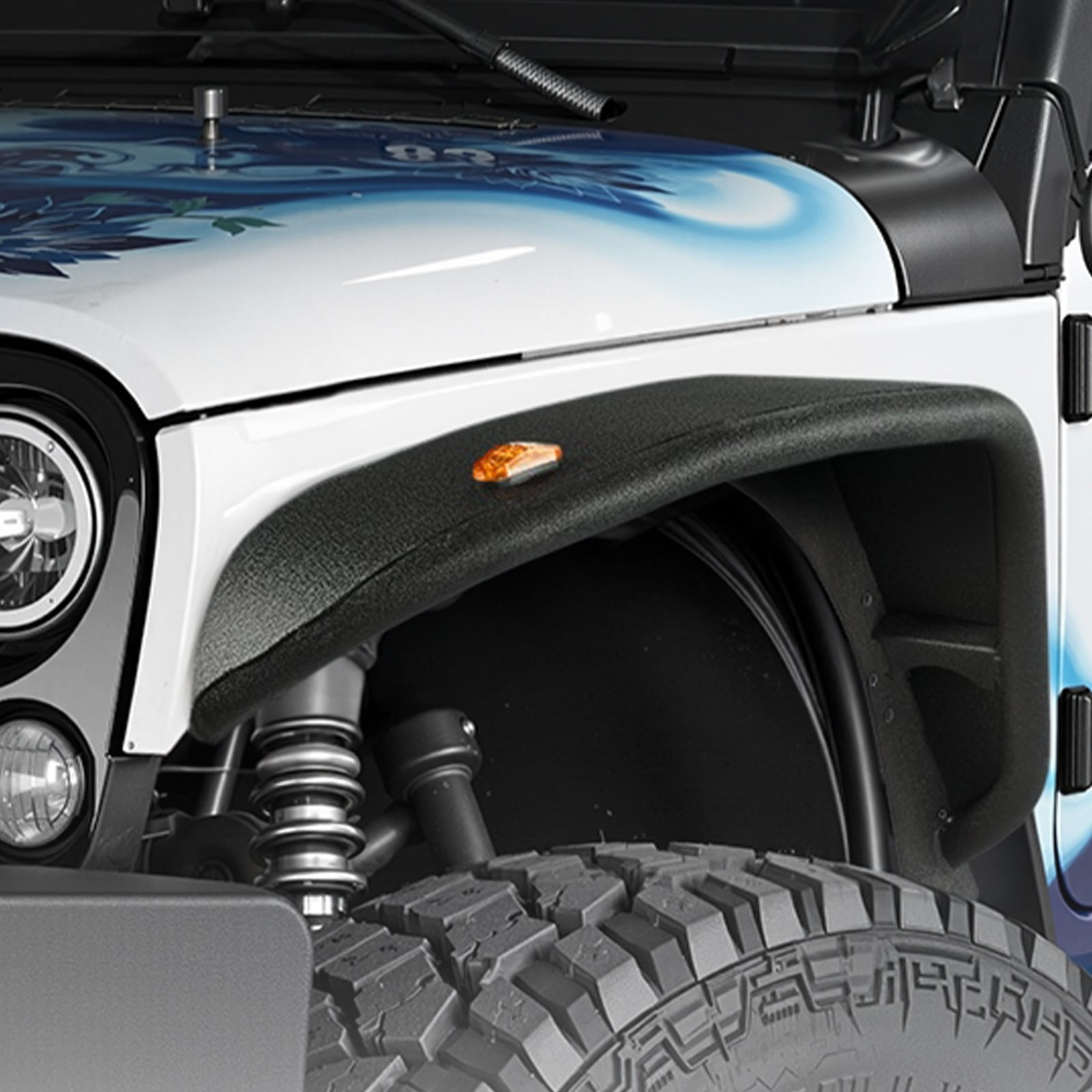 RH Passenger Side Fender Flare Bracket For 2007-2018 Jeep Wrangler – OEM Fit #CH1245100