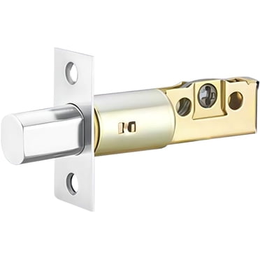 2-Pack Stainless Steel Tubular Mortice Latch - Adjustable 60mm Or 70mm For Internal Doors