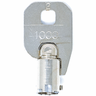 Tubular Replacement Key for CompX Chicago 1042
