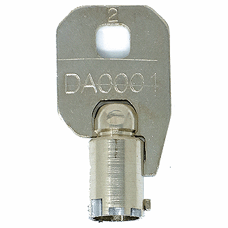 Tubular Replacement Key for CompX Chicago DA1524