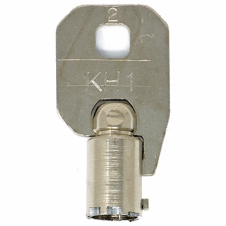 Tubular Replacement Key for CompX Chicago KH2