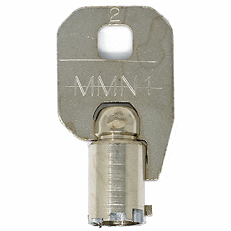 Tubular Replacement Key for CompX Chicago MMN40