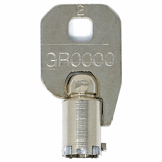 Tubular Replacement Key for Greenwald Industries GR8694