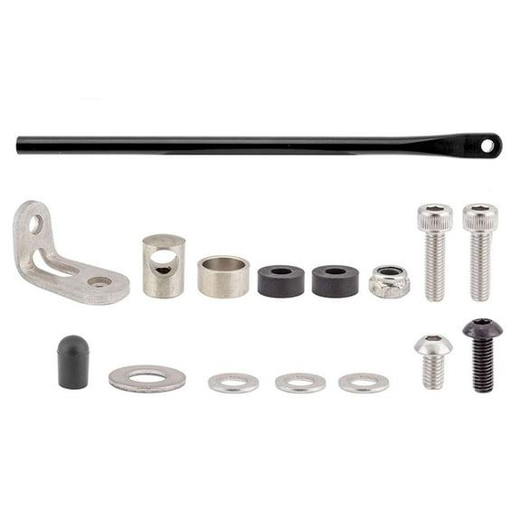 Tubus Rack Mounting Set Fly Black Replacement Installation Hardware