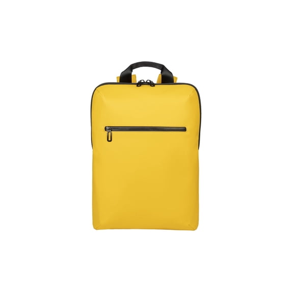 Tucano Backpack in rubberized material for 15.6" laptops and the 16" MacBook Pro Yellow