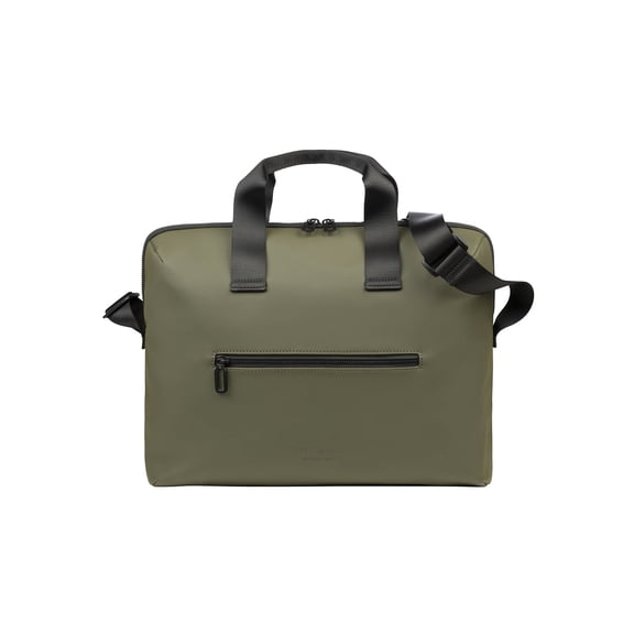 Tucano Bag in rubberized material for 15.6" laptops and the 16" MacBook Pro Military green