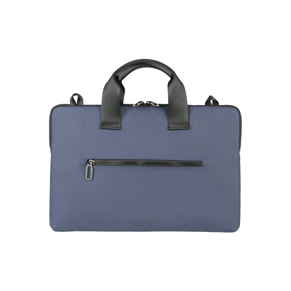 Tucano GOMMO Slim Bag in rubberized material for 15.6" laptops and the 16" MacBook Pro Blue