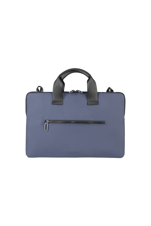 GOMMO Slim Bag in rubberized material for 15.6" laptops and the 16" MacBook Pro Blue