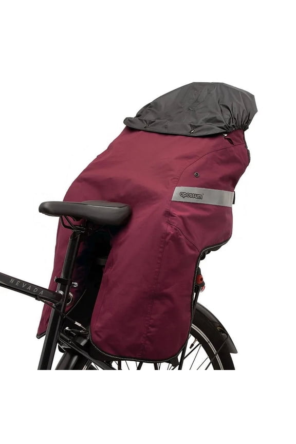 - Thermal Child Bike Seat Rain Cover with Hood - Opossum® Story