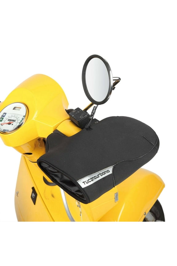 Universal Motorcycle Scooter Neoprene Black Hand Grip Covers R362