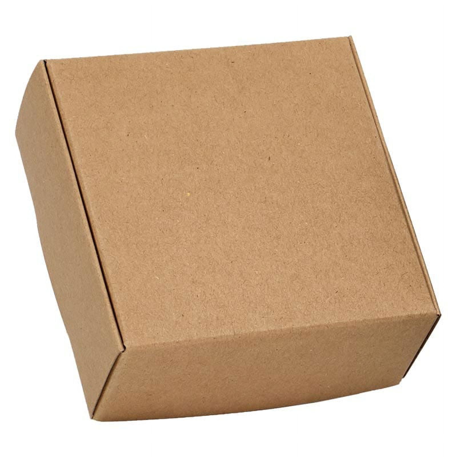 Tuck Top Tab Lock Gift Boxes 31/2 X 31/2 X 11/2 Kraft Case 100 Quantity 100 by Paper
