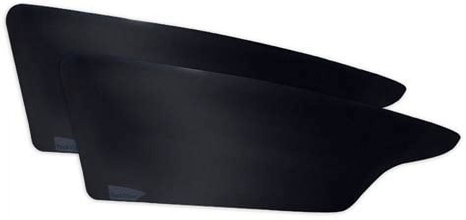 TuckVisor Black Polyester UV Protection Car Window Shades, 17.75 x 7 in, 2-Pack