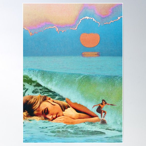 Tucked In Poster Wall Art, Modern Wall Decor For Living Room Bedroom, 8x12 UNFRAMED