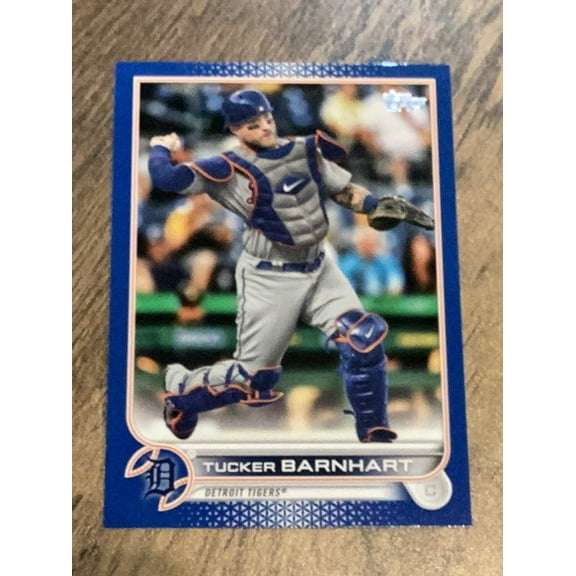 Tucker Barnhart Detroit Tigers MLB 2022 Topps Royal Blue 406