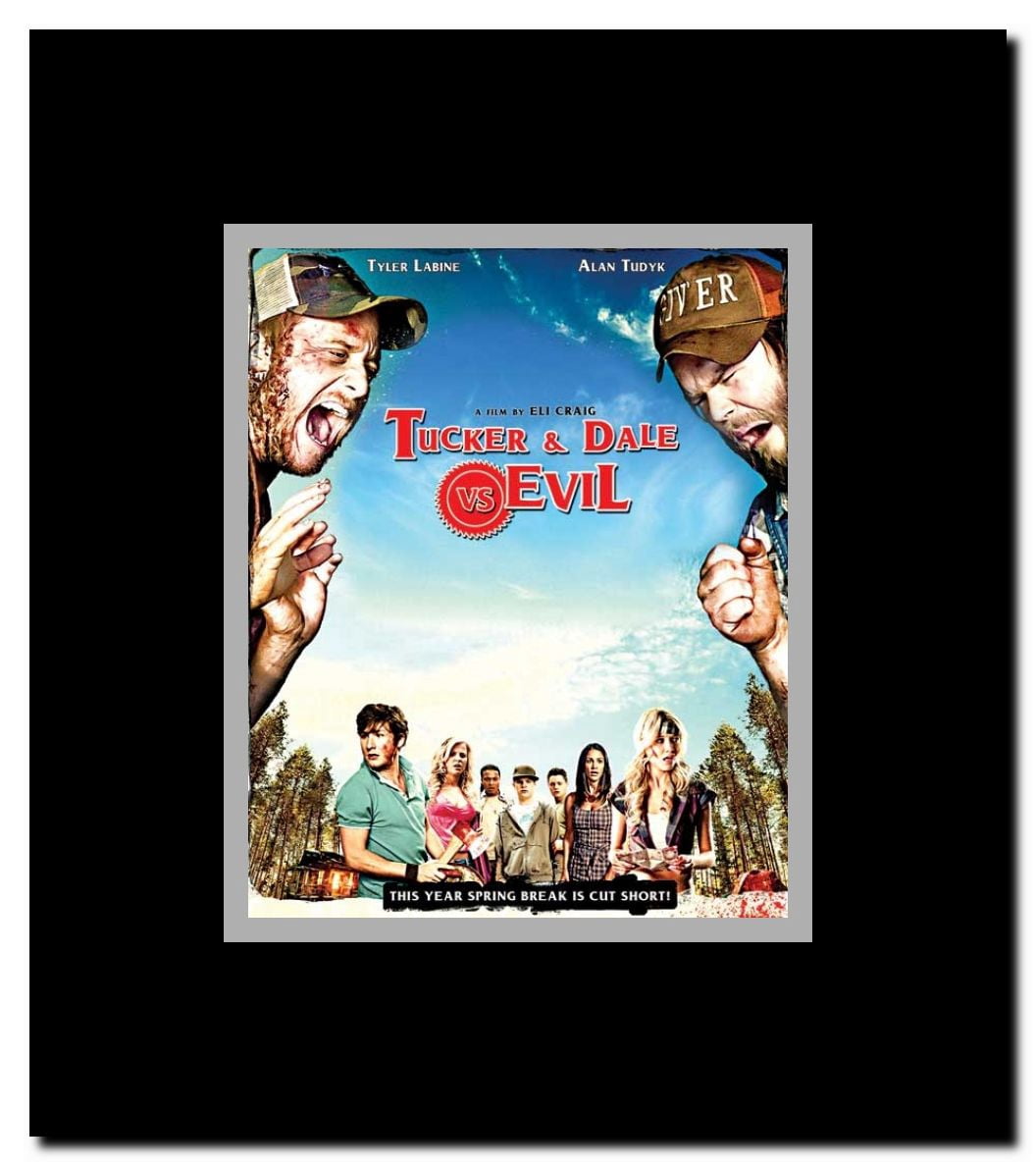 Tucker & Dale vs Evil Framed Movie Poster