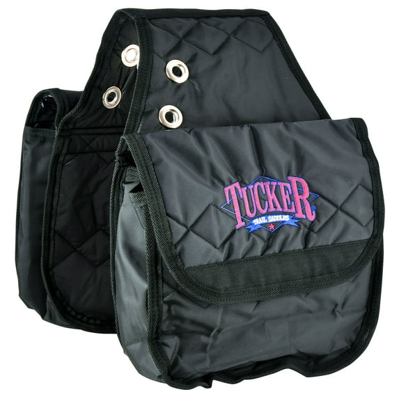Tucker Insulated Black Saddle Bag