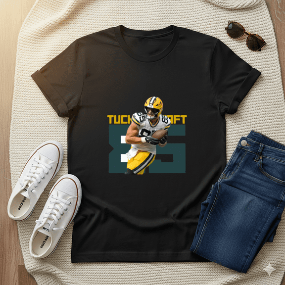 Tucker Kraft Packers Football Team Fan Pride Sports Gear Unisex T-Shirt, up to size 5XL