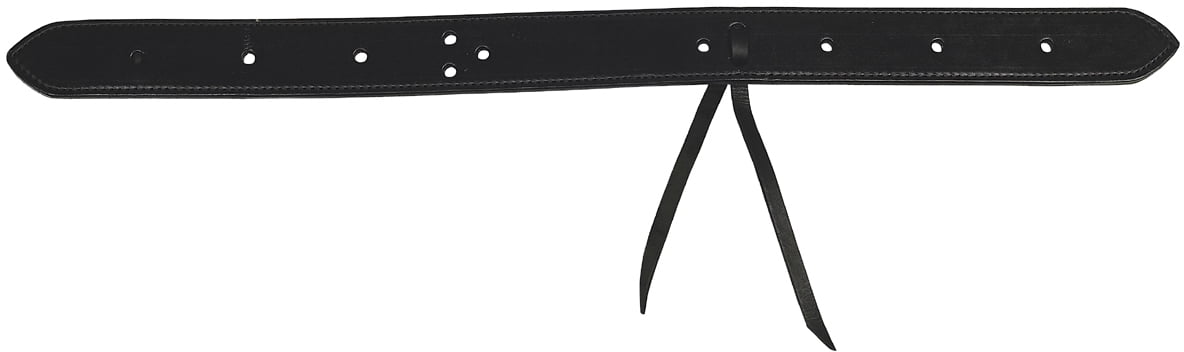 Tucker Saddlery Black Leather Off Billet
