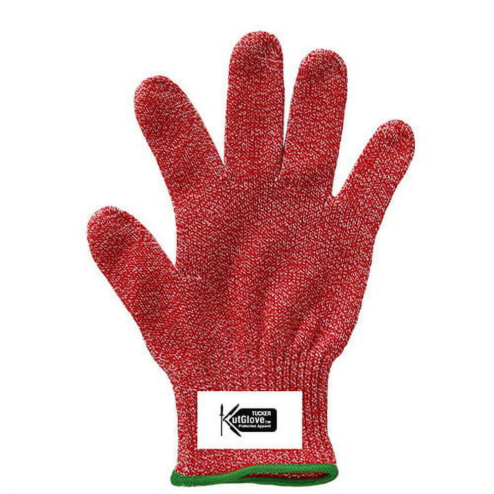 Superior Glove Works Contender Heavyweight Cut Resistant Glove with Kevlar  (1 Pair of Kitchen Heat Resistant Gloves - SBKG/L) Size Large