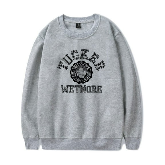 Tucker Wetmore Merch Logo Sweatshirt Unisex Long Sleeve Casual Sweatshirt Stylish Crew Neck Pullover
