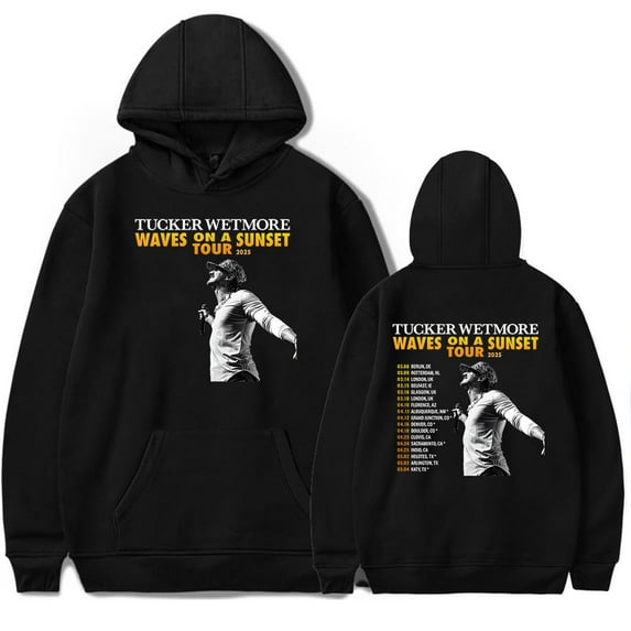 Tucker Wetmore Tour 2025 Merch Hoodies For Men/Women Unisex Long Sleeve Sweatshirt Hooded Pullover Fashion Streetwear