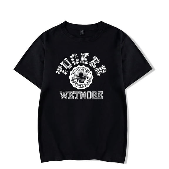 Tucker Wetmore Waves T-shirt Women Men Short Sleeve Fashion Crewneck Tee
