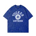 thumbnail image 1 of Tucker Wetmore Waves Washed Cotton Tee Women Men Crewneck Short Sleeve T-shirt, 1 of 2