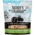 Tucker's Raw Frozen Freeze AIF4 Dried Raw Dog Food, Pork, Duck