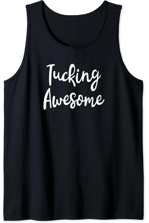 Tucking Awesome Barre Yoga Dance Mens Womens Fitness Gym Tank Top Size S-3XL