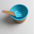 thumbnail image 1 of Tucknest 1 Piece Ice Cream Bowls, Blue Plastic Dessert Bowl with Spoon, Cute Ice Cream Cup for Sundae Party, 3.86 inch Diameter, 1 of 3