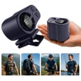 thumbnail image 1 of Tucknest Clip On Fan, Portable USB Rechargeable Personal Fan with 199 Speeds and 360° Rotation, Semi Cool Technology for Car Desk Camping, Black, 1 of 7