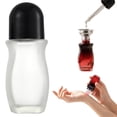thumbnail image 1 of Tucknest Large Roller Bottle for Essential Oils, Frosted Gradient Glass Roll On Applicator with Stainless Steel Ball, Refillable Massage Container, 1 of 7