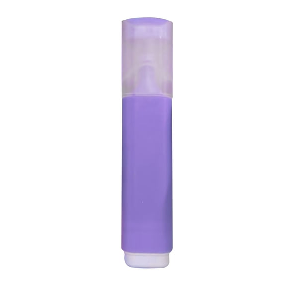 Tucknest Markers, Highlighters, Office Supplies, Creative Candy Color Fluorescent Pen, Large Capacity Quick-Dry Ink, Purple, Plastic, 1 Pack