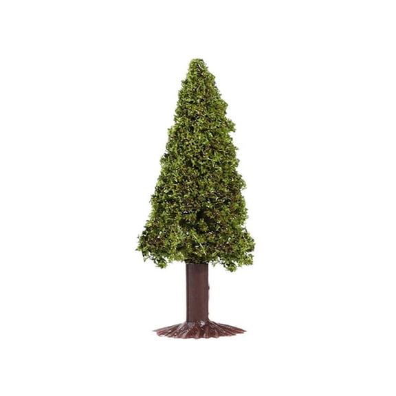 Tucknest Model Trees, Miniature Trees for Diorama Supplies, 2.2 Inch Plastic Pine Tree Fake Trees for Railroad Scenery Layout