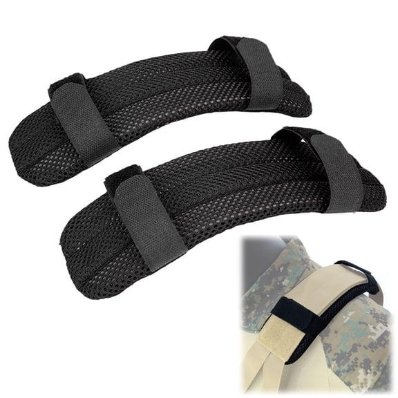 Tucknest Shoulder Strap Pad, Backpack Strap Pads with Breathable Mesh, Shoulder Pad for Bag Strap Cushion, for Outdoor Backpacks Laptop Bags, Nylon, 8.7x2x0.8 Inch