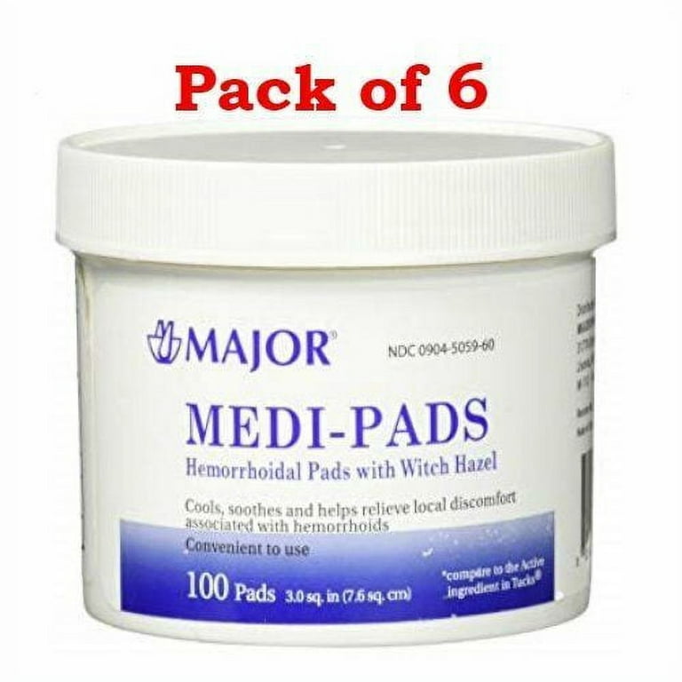 Tucks Medicated Hemorrhoidal Pads, Witch Hazel, Health & Personal Care
