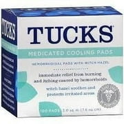 Tucks Witch Hazel Hemorrhoid Relief (BX/100)